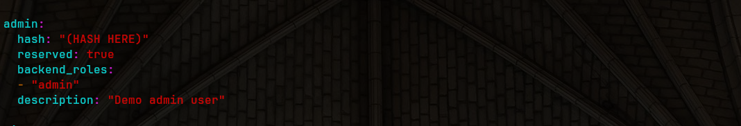 Editing internal_users.yml