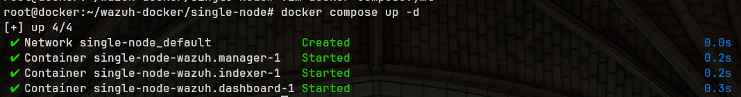 Containers restarting