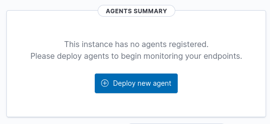 No agents registered